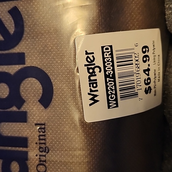 Wrangler Crossbody Bag Boho Aztec Small MultiPocket Crossover Purse, Burgundy - Picture 8 of 10